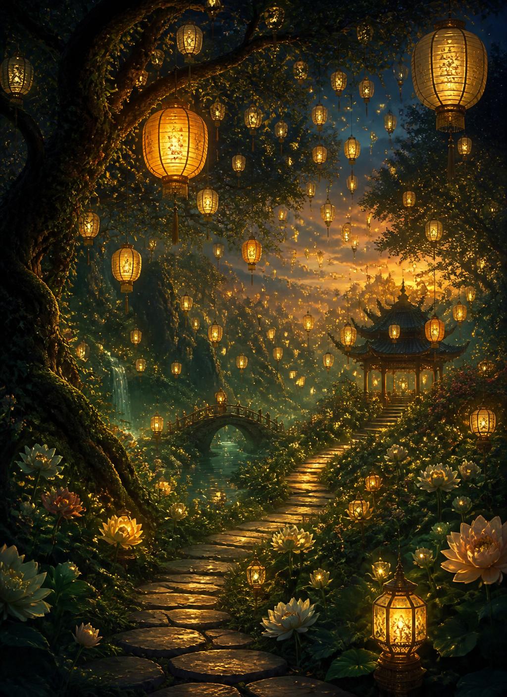 The Lantern Garden book cover